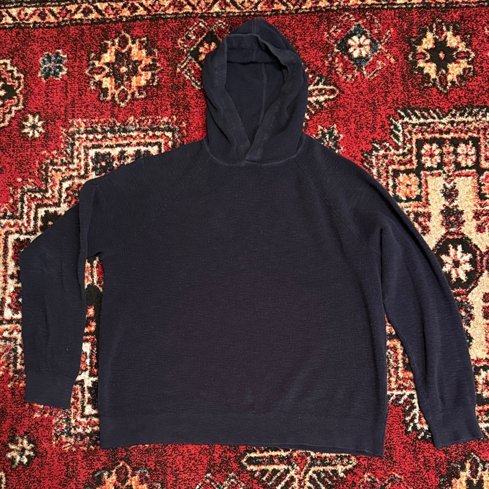 Organic Cotton Knit Hoodie